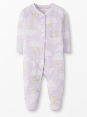 Hanna Andersson Night Night Sleeper Lilac Light Purple Sz 3-6M 3-6 M months